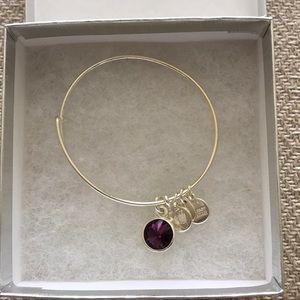 Alex and Ani silver bracelet